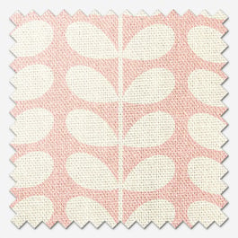 Orla Kiely Tiny Stem Pink Roman Blind