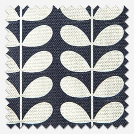 Orla Kiely Tiny Stem Whale Roman Blind
