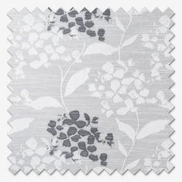 Hydrangea Sterling Roman Blind
