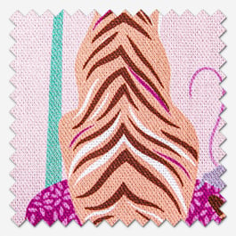 Sara Miller Circus Pink Roman Blind