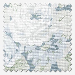 Shabby Chic by Rachel Ashwell Garden Floral Dusky Blue Roman Blind
