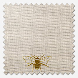Sophie Allport Golden Bees Cream Roman Blind