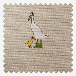 Sophie Allport Runner Duck Neutral Roman Blind
