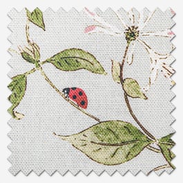 Sophie Allport Wild Floral Soft Green Roman Blind