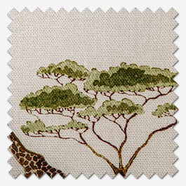 Sophie Allport Wild Savannah Off White Roman Blind