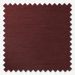 Luxe Faux Silk Claret Roman Blind