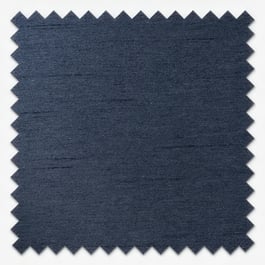 Luxe Faux Silk Indigo Roman Blind