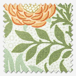 William Morris At Home Larkspur Nettle Roman Blind