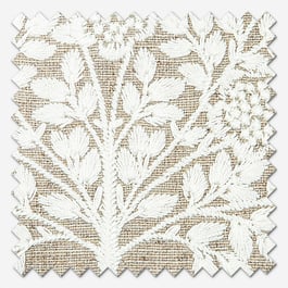William Morris At Home Marigold Tree Embroidery Linen Roman Blind