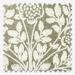 William Morris At Home Marigold Tree Embroidery Nettle Roman Blind