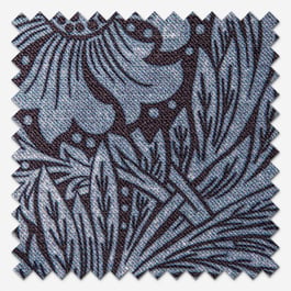 William Morris At Home Marigold Velvet Indigo Roman Blind