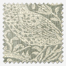 William Morris At Home Strawberry Thief Woven Sage Roman Blind