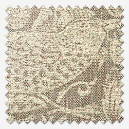 William Morris At Home Strawberry Thief Woven Walnut Roman Blind