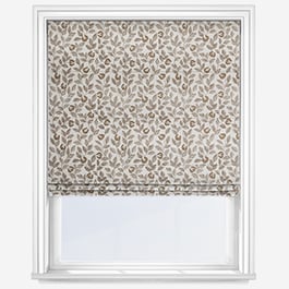 Adeline Walnut Roman Blind
