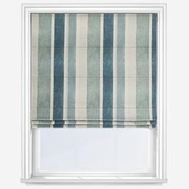 Celia Azure Roman Blind