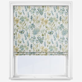 Etta Azure Roman Blind