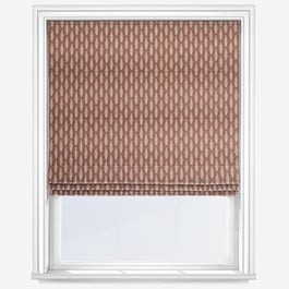 Lois Rosewood Roman Blind