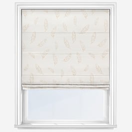 Camengo Feather Sheer Gold Roman Blind