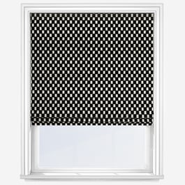 Camengo Scacchiera Carbone Roman Blind