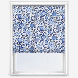 Cath Kidston Strawberry Gardens Blue Roman Blind