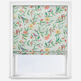 Cath Kidston Summer Birds Green Roman Blind