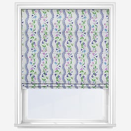 Cath Kidston Sweet Pea Purple Roman Blind