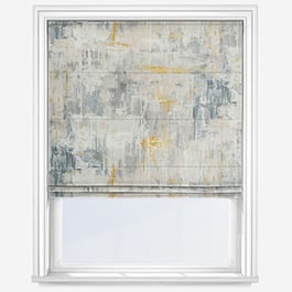 Edinburgh Weavers Abstract Slate Roman Blind
