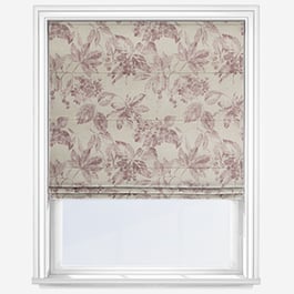 Edinburgh Weavers Flora Berry Roman Blind