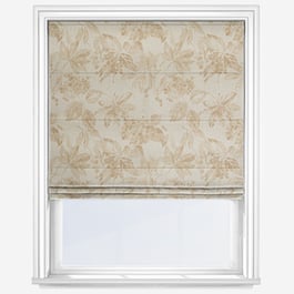 Edinburgh Weavers Flora Gold Roman Blind