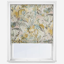 Edinburgh Weavers Vincent Lemon Roman Blind