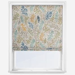 Edinburgh Weavers Zagar Sky Roman Blind