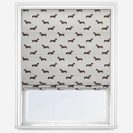 Emily Bond Basil Stone Roman Blind