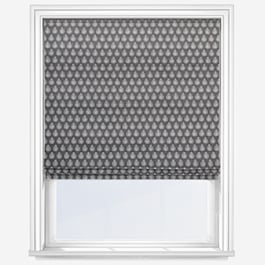 Emily Bond Jaipur Smoke Roman Blind