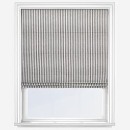 Emily Bond Oscar Stripe Smoke Roman Blind
