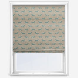 Emily Bond Peggy Duck Egg Roman Blind