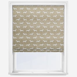 Emily Bond Peggy Natural Roman Blind