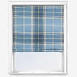 Fryetts Balmoral Cornflower Roman Blind