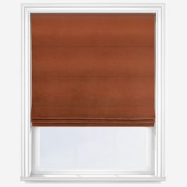 Belvoir Recycled Burnt Orange Roman Blind
