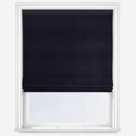 Belvoir Recycled Indigo Roman Blind