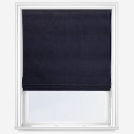 Bordeaux Navy Roman Blind