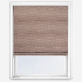 Ludlow Burnt Orange Roman Blind