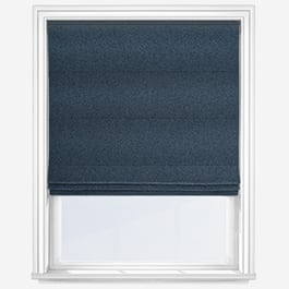 Fryetts Lux Boucle Oxford Blue Roman Blind