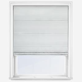 Revela Velvet White Roman Blind