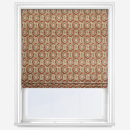 Tabriz Burnt Orange Roman Blind