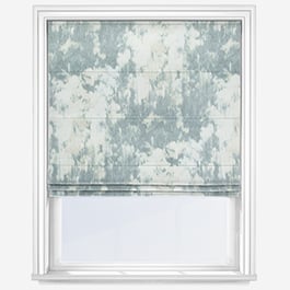 Harlequin Diffuse Slate and Ecru Roman Blind