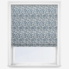 Calla Sapphire Roman Blind