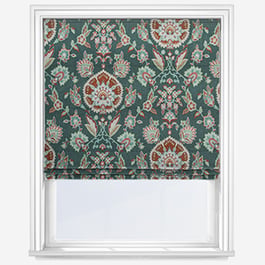 Jaipuri Pine Roman Blind