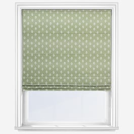 Little Bud Fennel Roman Blind