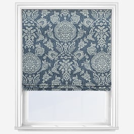 Madurai Indigo Roman Blind