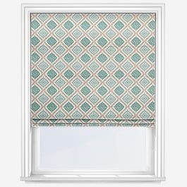 Napoli Sea Green Roman Blind